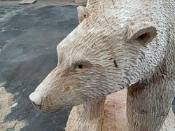 Eisbär Holz